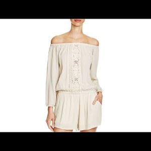 Surf Gypsy Crochet Romper Cover Up. Size M